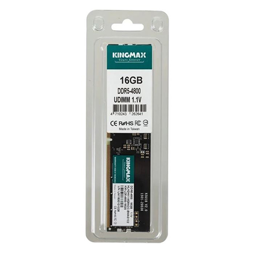 رم کامپیوتر کینگ مکس مدل KINGMAX 16GB 4800MHz CL40 DDR5