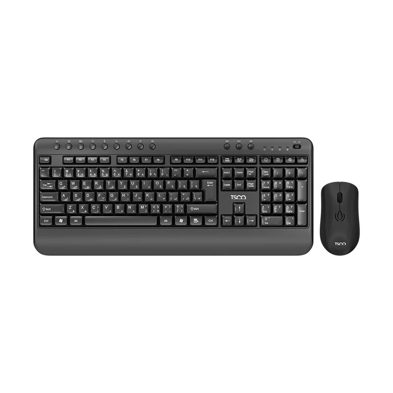 ماوس و کیبورد بی سیم تسکو مدل TSCO TKM 7029W